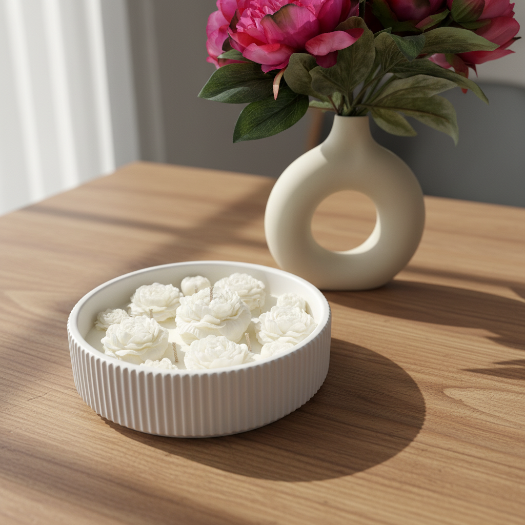 Large flower bowl