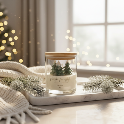 Winter fairytale sveča