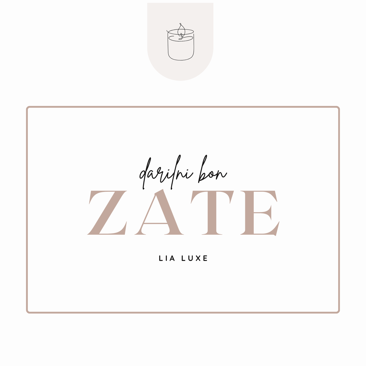 Darilni bon - izberi znesek